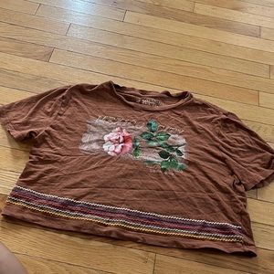 Aeropostale crop Mexico City Tee
